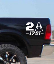 Load image into Gallery viewer, 2nd amendment 1791 vinyl decal