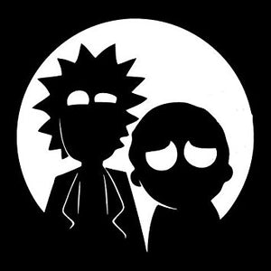 Rick and Morty Custom Decal