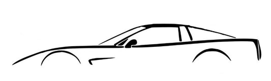 Corvette C5 Coupe Custom Design Decal