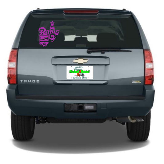 LA Sports Trio - Angels, Rams, Kings Custom Vinyl Decal