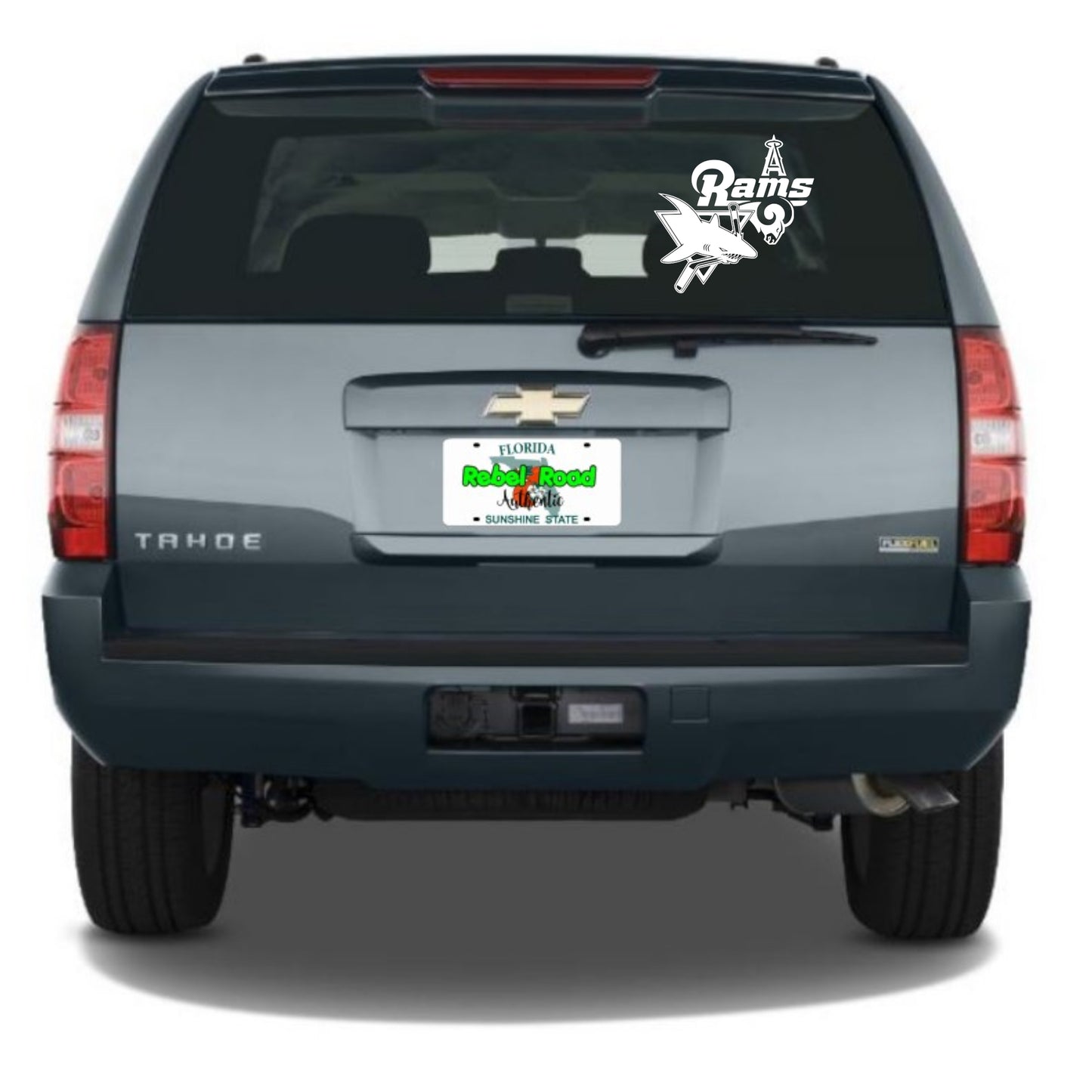 LA Sports Trio - Angels, Rams, Sharks Custom Vinyl Decal