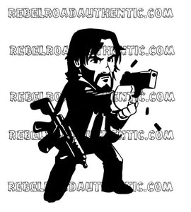 John Wick Character Vinyl Decal