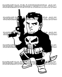 The Punisher Character Vinyl Decal