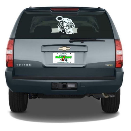 Chicago AL Sports Trio - Bears, Blackhawks, White Sox Custom Vinyl Decal