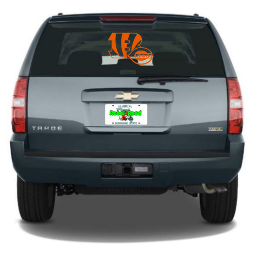 Cincinnati Sports Duo - Bengals, Reds Custom Vinyl Decal