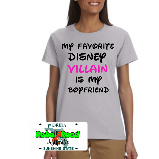 My favorite Disney Villain/Princess Shirt