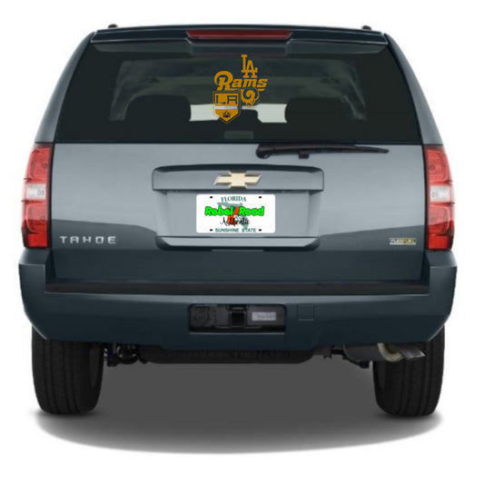 LA Sports Trio - Dodgers, Rams, Kings Custom Vinyl Decal