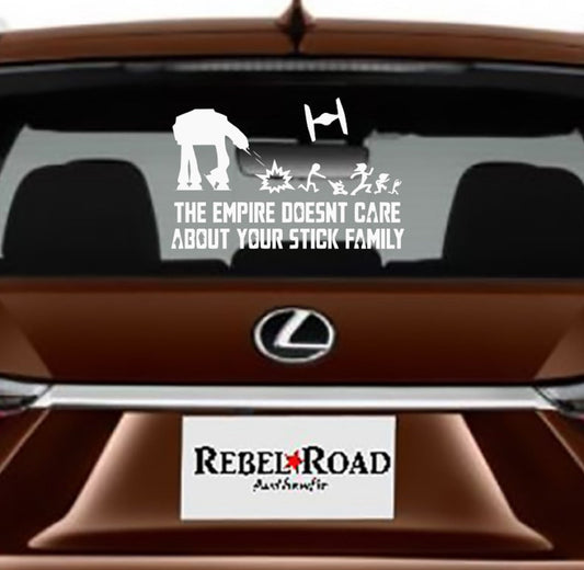 The Empire doesn't care about your stick family