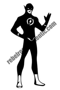 The Flash Character Vinyl Decal