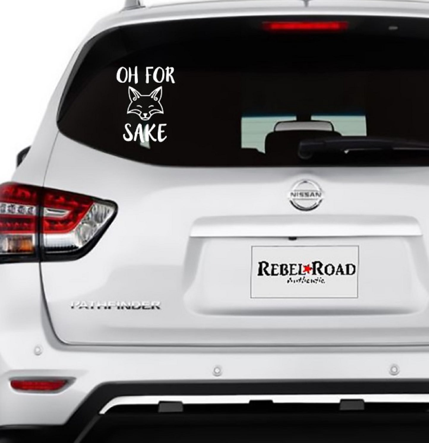 Oh for Fox Sake custom decal