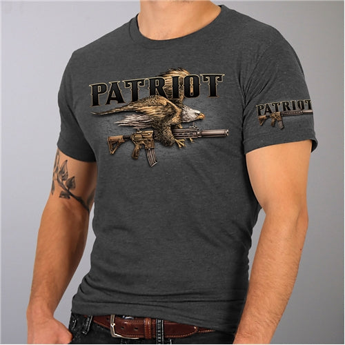 Eagle and Gun Patriot T-Shirt