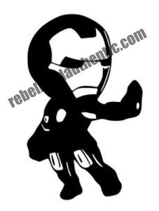 Iron Boy Character Vinyl Decal