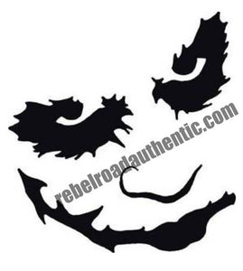 Joker Face Vinyl Decal