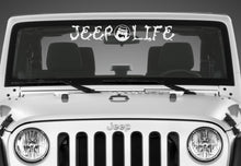 Load image into Gallery viewer, Off Road Jeep Life Custom Vinyl Decal