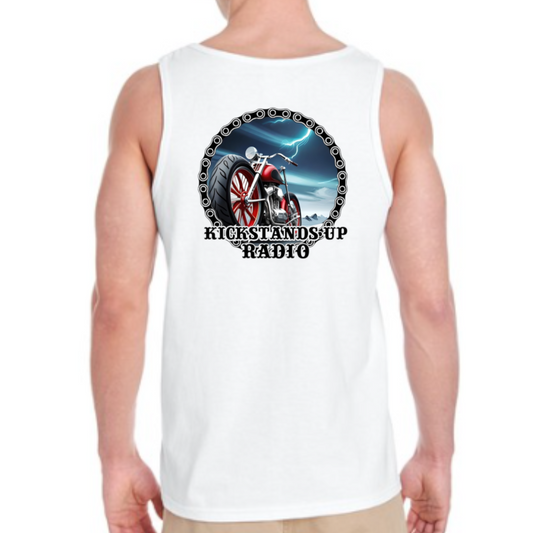 Kickstands Up Radio Tank Top official merchandise