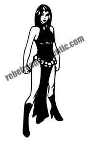 Mystique Character Vinyl Decal