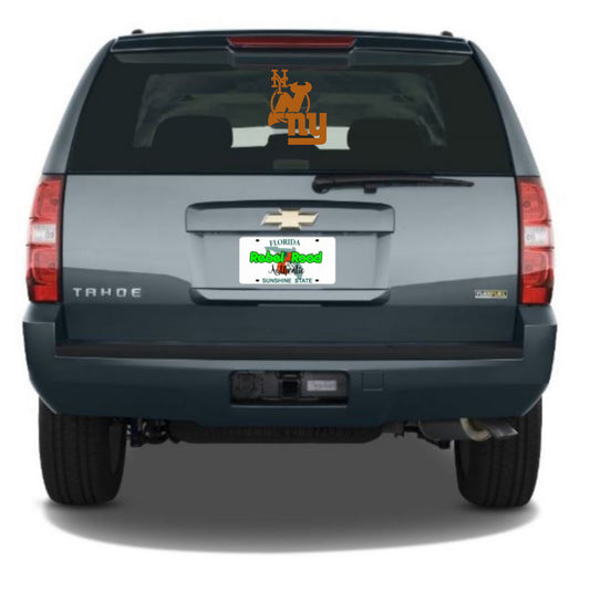 New York Sports Trio -Devils, Giants, Mets Custom Vinyl Decal