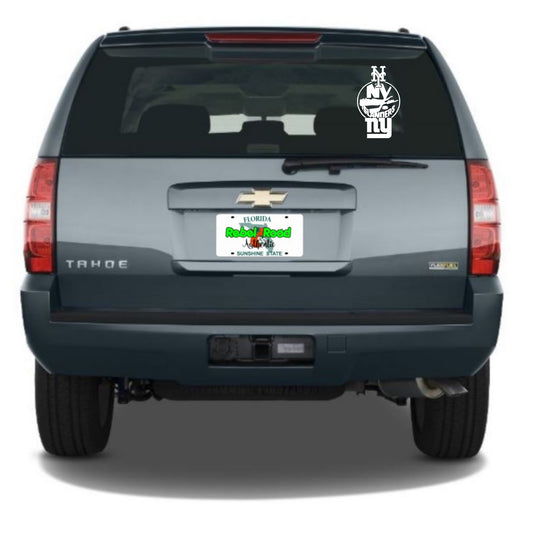 New York Sports Trio - Islanders, Giants, Mets Custom Vinyl Decal