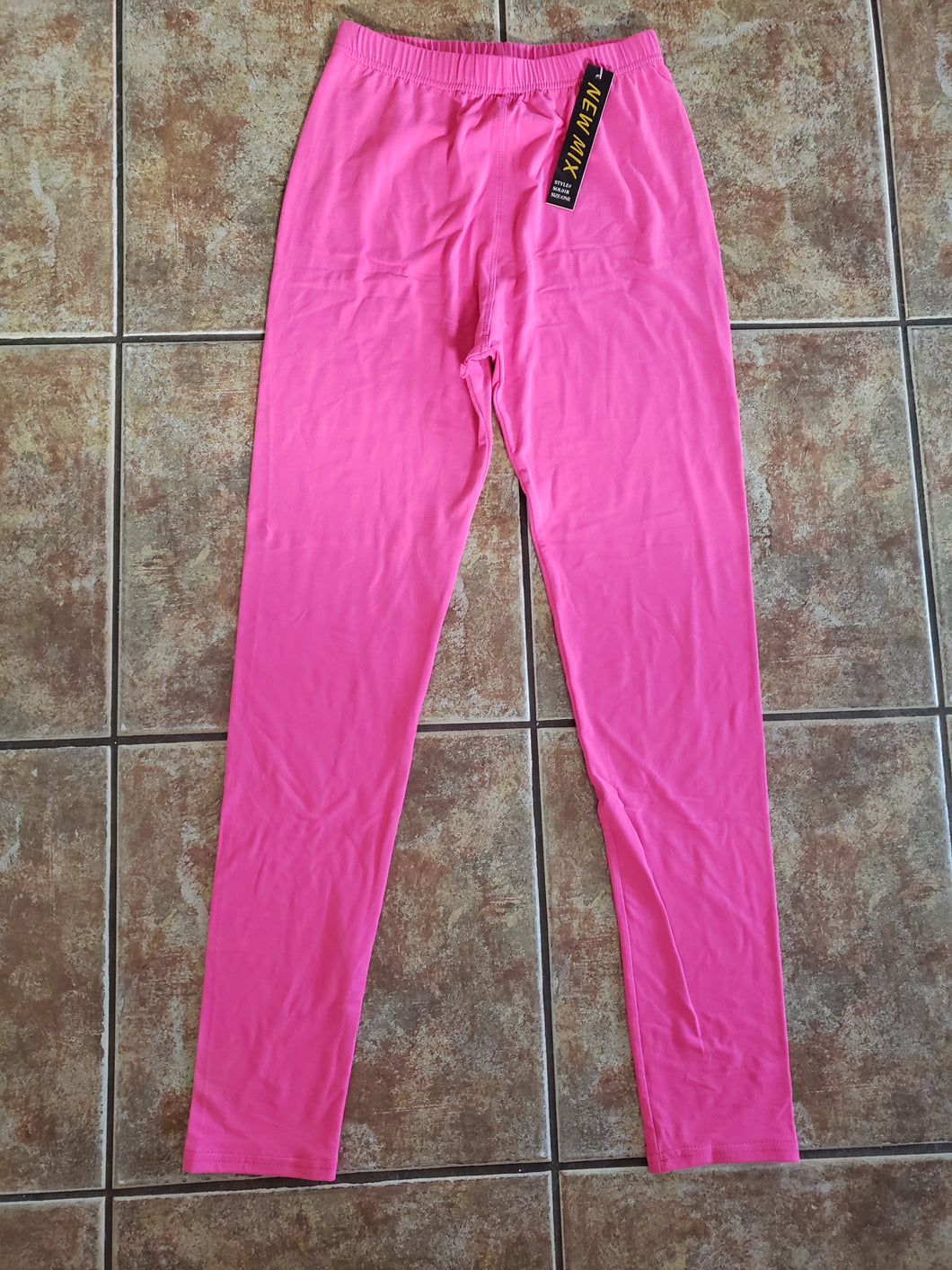 Pretty Pink Luxuriously Soft Leggings for Women (Size-One Size)