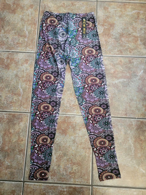 Perfect Paisley Luxuriously Soft Leggings for Women (Size-One Size)