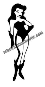 Poison Ivy Character Vinyl Decal