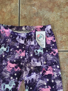 Purple Unicorn Fantasy Luxuriously Soft Leggings for Women (Size-One Size)