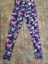 Load image into Gallery viewer, Purple Unicorn Fantasy Luxuriously Soft Leggings for Women (Size-One Size)