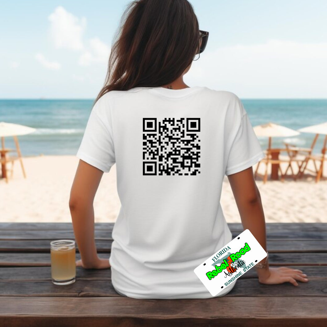 Custom  QR Code Shirt, Hoodie