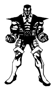 Collosus X-Men Character Vinyl Decal