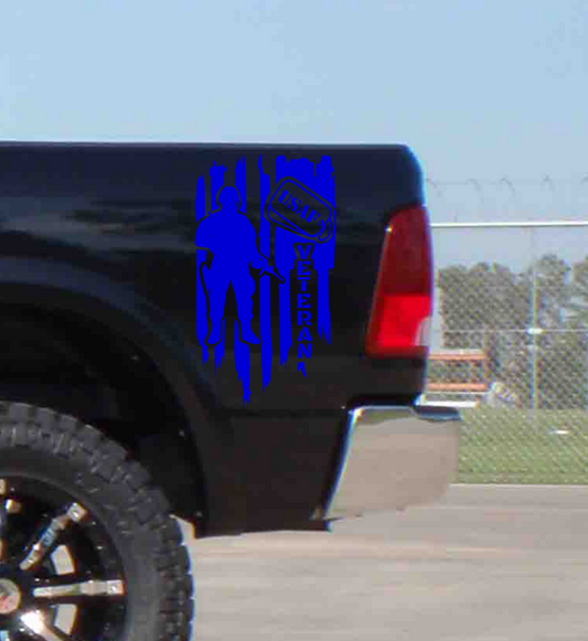 US Air Force Veteran custom vinyl decal