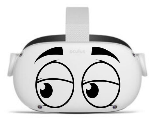 Uh Huh Eyes Decal