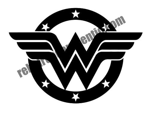 Wonder Woman Logo Vinyl Decal