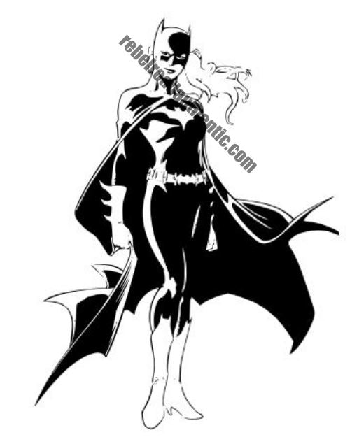 Batwoman Character Vinyl Decal