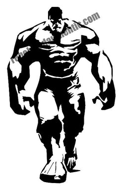 The Hulk Character Vinyl Decal