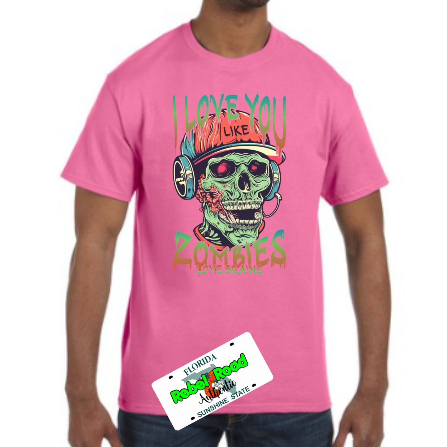 💀 I Love You Like Zombies Love Brains Apparel – Undead Romance Never Looked So Good!