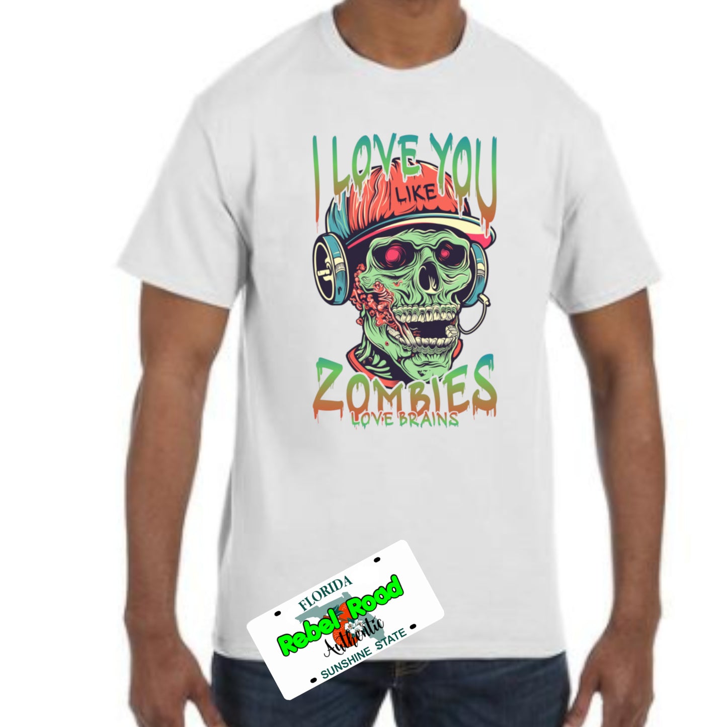 💀 I Love You Like Zombies Love Brains Apparel – Undead Romance Never Looked So Good!