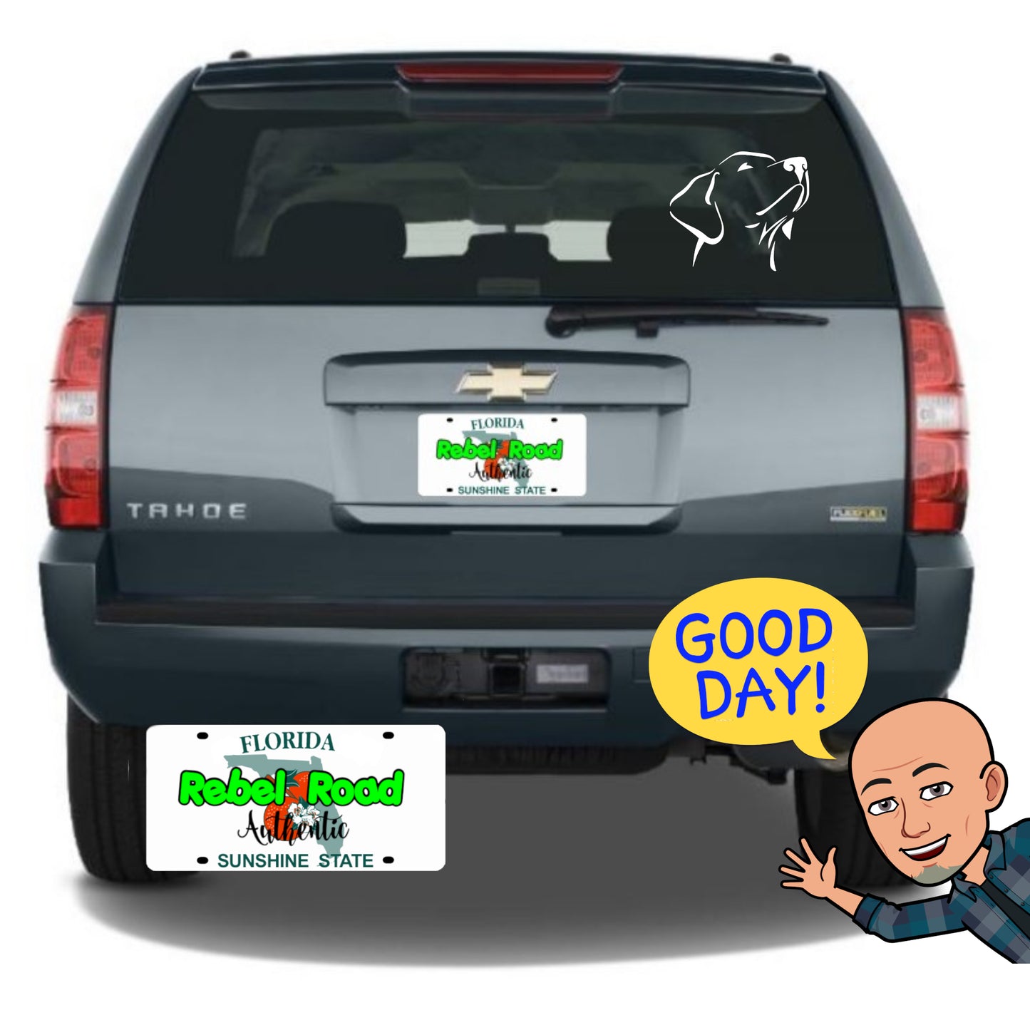 Custom Labrador Retriever Vinyl Decal