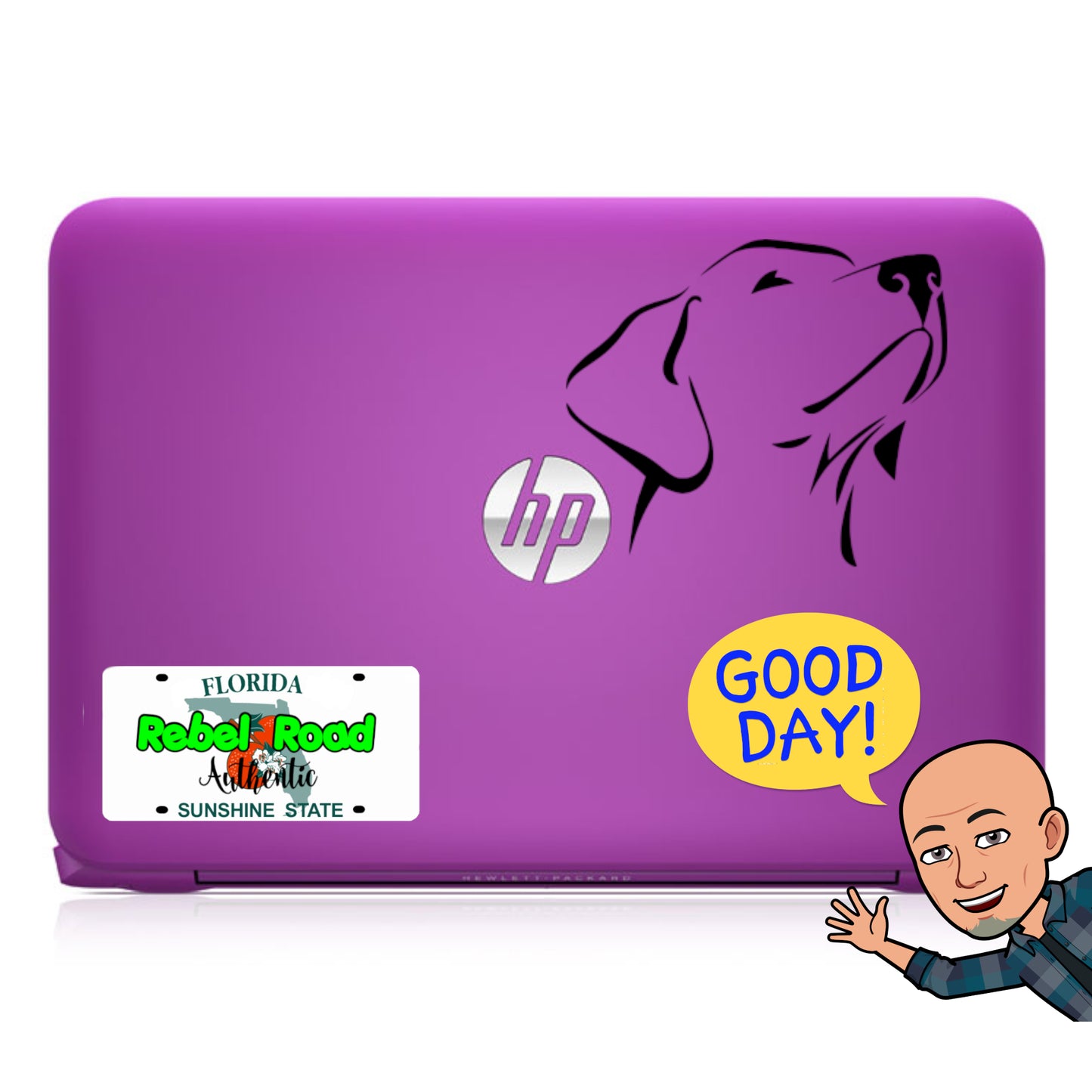 Custom Labrador Retriever Vinyl Decal