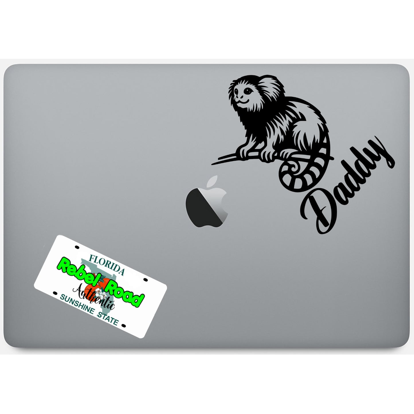 Marmoset Monkey Vinyl Decal – Personalized Name Option for Marmoset Lovers