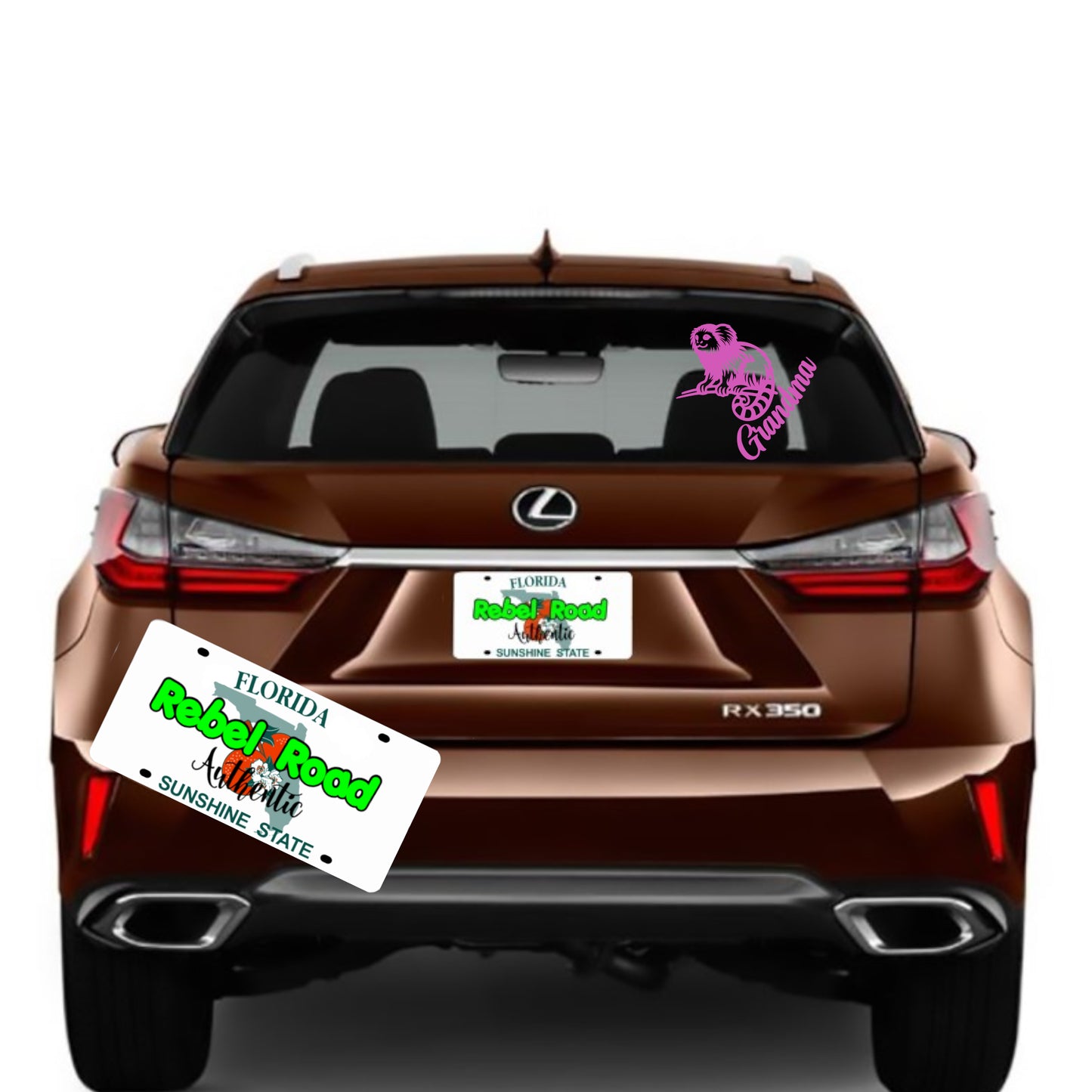 Marmoset Monkey Vinyl Decal – Personalized Name Option for Marmoset Lovers