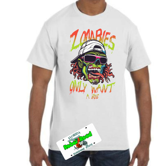 🧟 Zombies Need a Hug Apparel – Creepy Cute & Hugably Undead!
