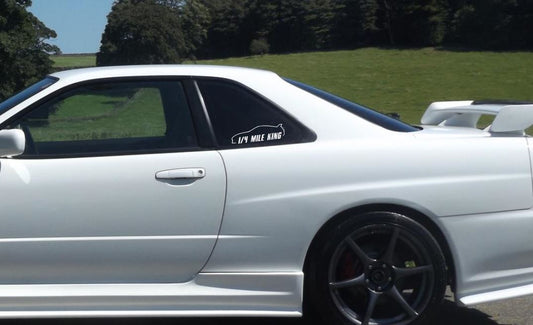 1/4 Mile King Vinyl Decal