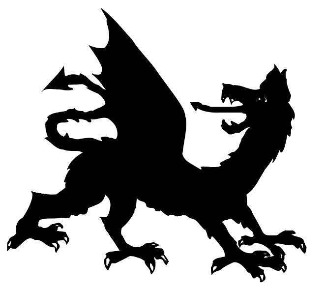 Mythical Dragon Guard 3 Vinyl Decal