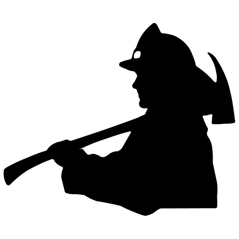 Firefighter Vinyl Decal