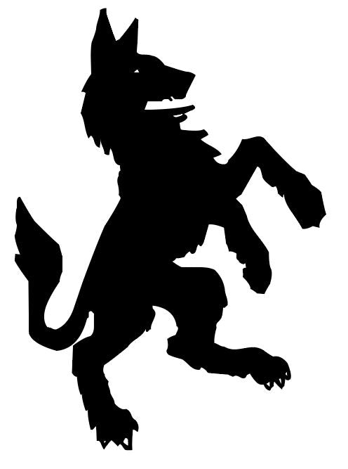 Mythical Coyote Vinyl Decal