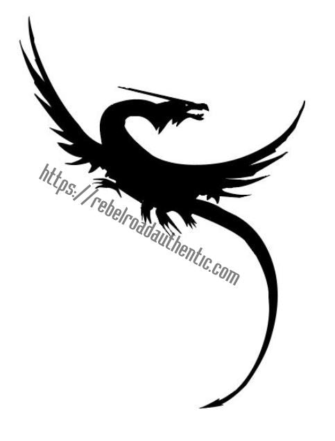 Flying Dragon Vinyl Decal