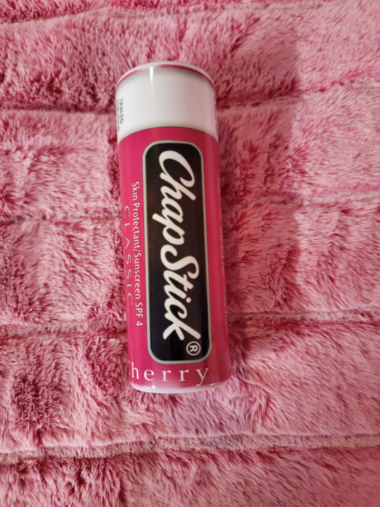 Cherry Chap Stick 20oz skinny tumbler.