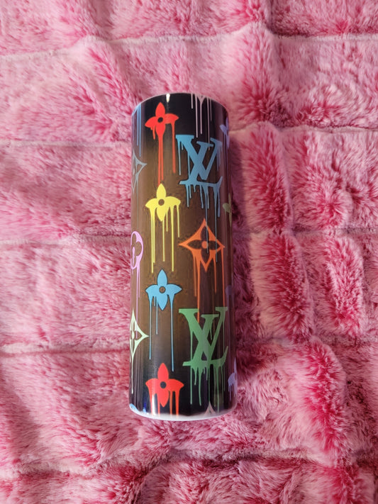 Drip 20oz skinny tumbler.