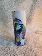 Load image into Gallery viewer, Watercolor Elephant 20oz skinny tumbler