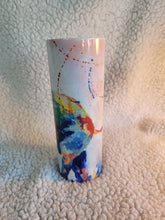 Load image into Gallery viewer, Watercolor Elephant 20oz skinny tumbler